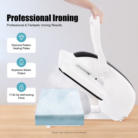 Intelligent Steam Fabric Press Machine 8810D Touch Screen Steam Iron Press 5Mode