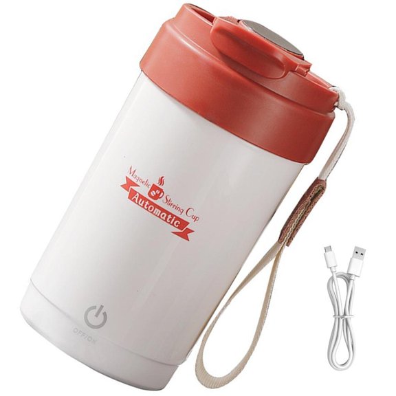 Intelligent Stirring Travel Cup 300ml Temperature Readout Nonrust Steel Materials