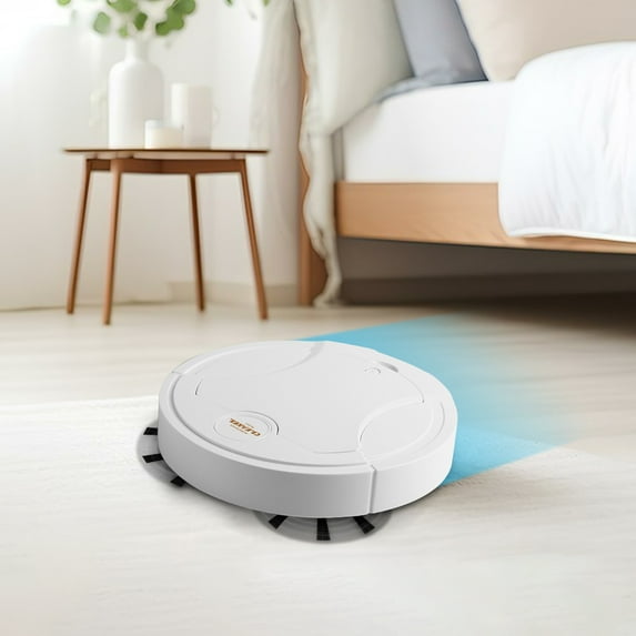 Intelligent Sweeping Robot, Automatic Vacuum Mop Cleaner, Slim Obstacle Avoidance Design, Multiple Cleaning Modes, Rechargeable Home Appliance, USB Charging Base