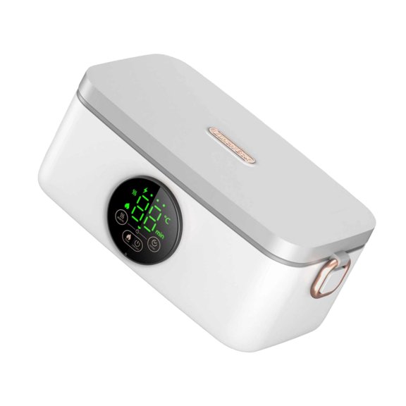 Intelligent Temperature Control Lunch Box 304 Nonrust Steel Interior Sturdy Fast Heating Meal Container For Daily Use