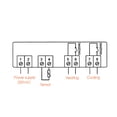 thumbnail image 1 of Intelligent Temperature Controller Digital Temperature Controller, LED Display Switch Modes Microcomputer Temperature Controller with Sensor, Alarm Function, For Domestic Freezer, Boiler, Steamer, 1 of 7