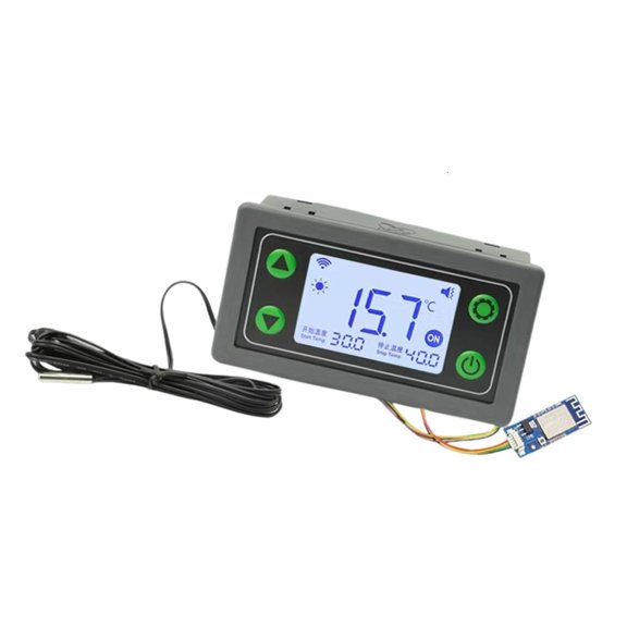 Intelligent Temperature Controller Regulator Double Mode Heating Cooling IP67 For HVAC And Cold Stor