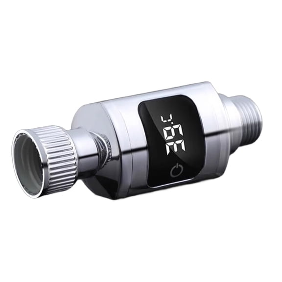 Intelligent Temperature Monitoring Systems for Shower Faucet Featuring LED Screen for Infants Pregnant Women and Seniors