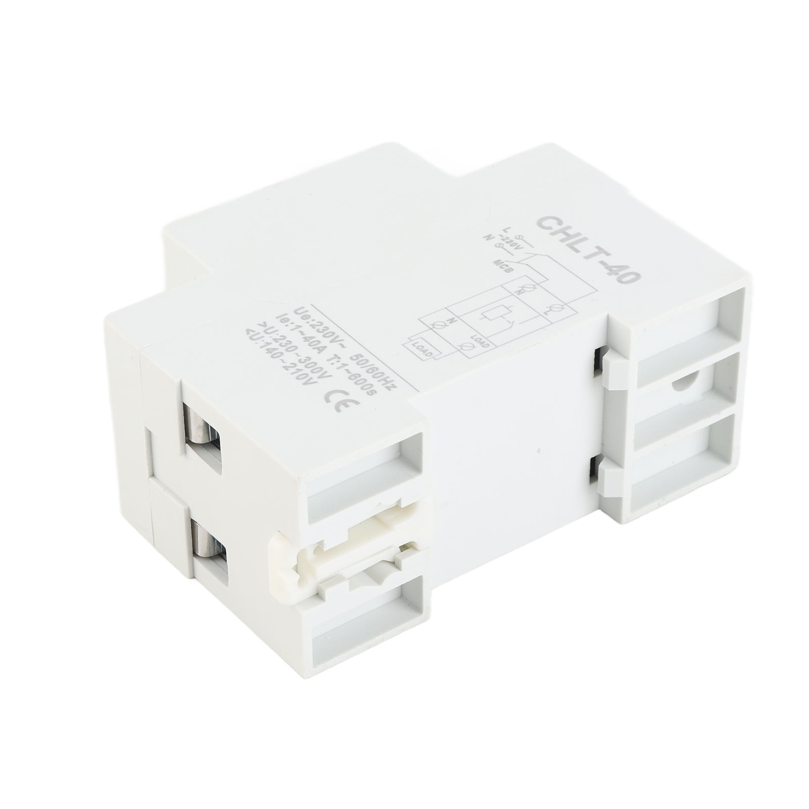 Intelligent Three Display Adjustable Voltage Protector Intelligent Over Voltage Under Voltage Over Current Protect Device Home Self Resetting Voltage Protector