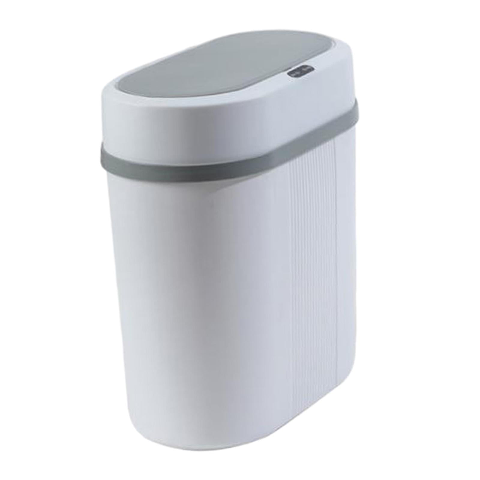 Intelligent Touchless Narrow Trash Can 12L Waste Bin Silent Opening and