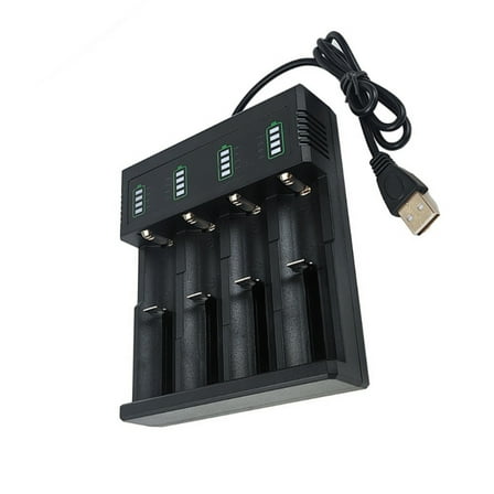 Intelligent USB 18650 Battery Charger For 21700,26700,14500 Lithium Batteries