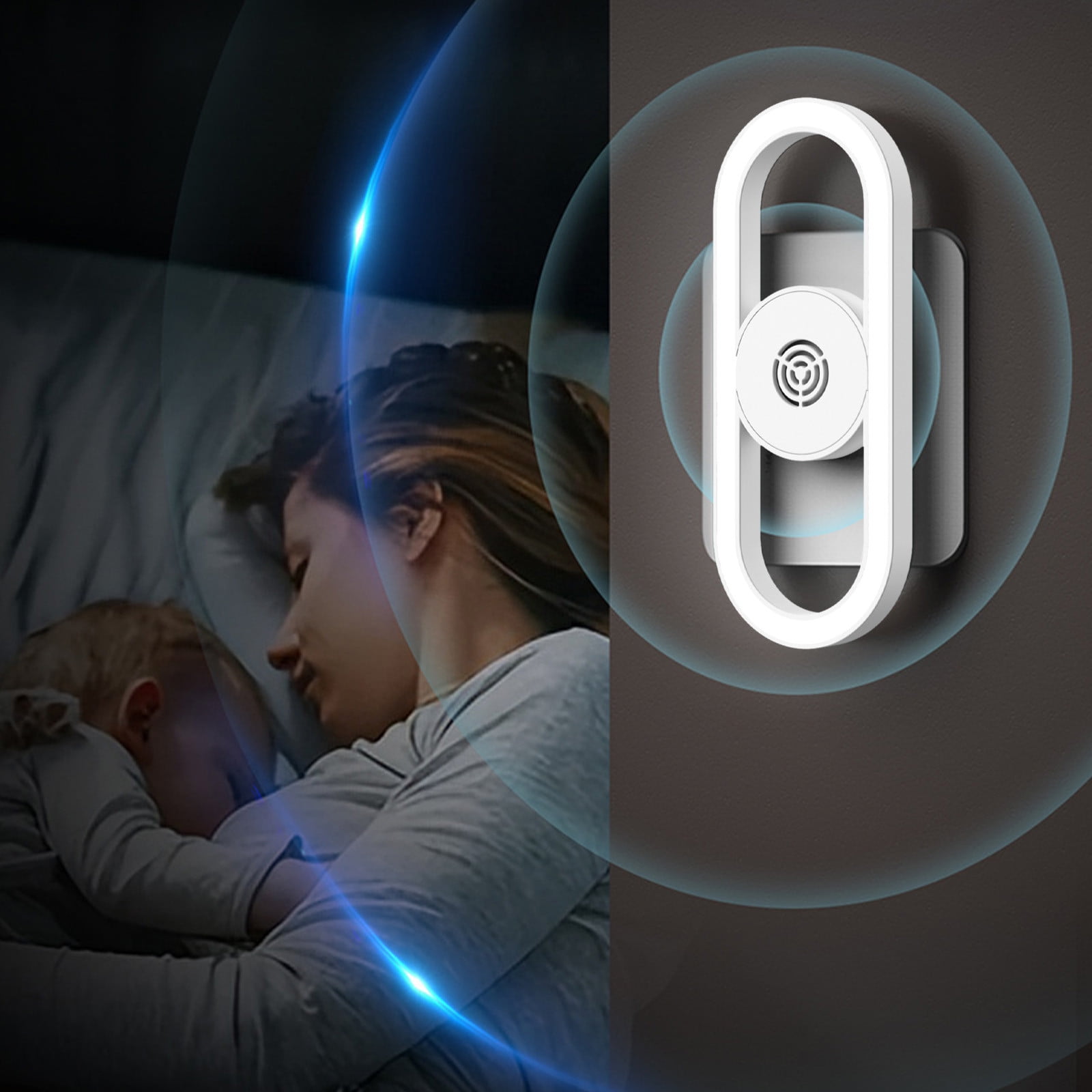 Intelligent Voice Controlled Mosquito Repellent Night Light, Sound Wave Mosquito Repellent USB