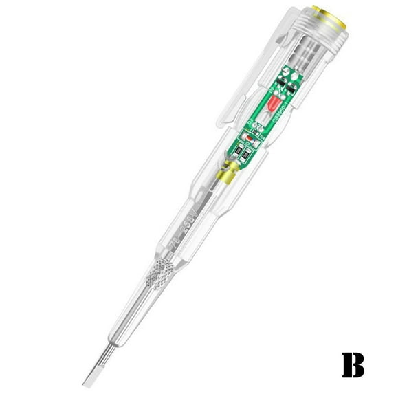 Intelligent Voltage Tester Pen Non-contact Induction Voltmeter Electrical Power Pencil Indicator E5U9 Screwdriv Test