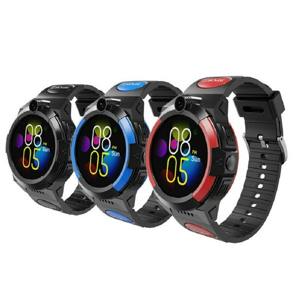 Intelligent Watch,Wifi Lbs Location Clock Ip67 Waterproof Lbs Location Child Watch Children's Sos Location Child Watch Child Watch Children's Help Call Voice Watch Kids Wifi Black
