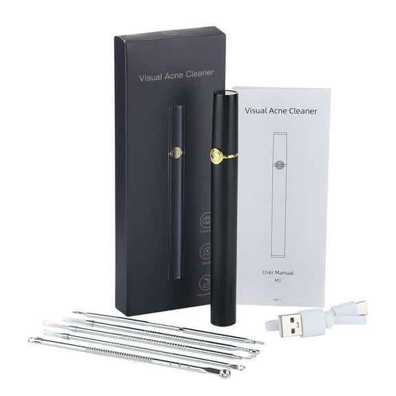 Intelligent WiFi Visual Acne Needle Blackhead Remover With Camera Endoscope Facial Pore Cleaning Pimples Squeeze Skin Care Tools