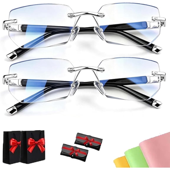 Intelligent Zoom Diamond-Cut Reading Glasses, 2026 Auto Adjusting Smart Glasses Men Women