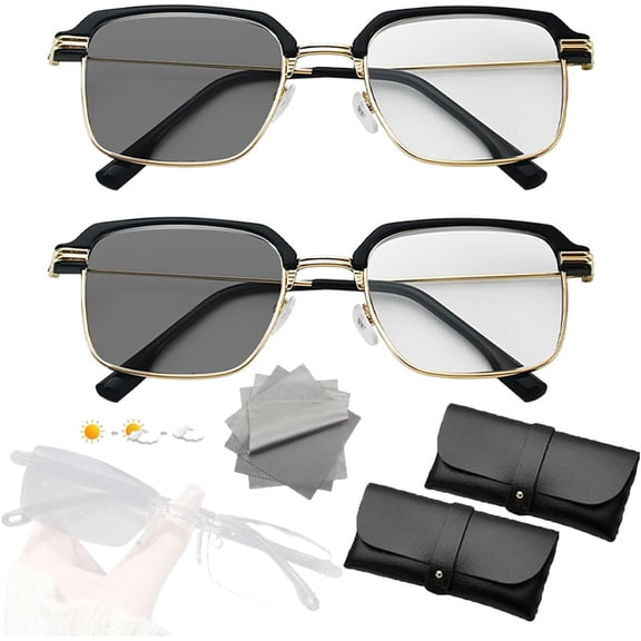 Intelligent Zoom Reading Glasses, Auto Adjusting Eye Glasses for Near and Far, Smart Reading Glasses Progressive Multi-focus