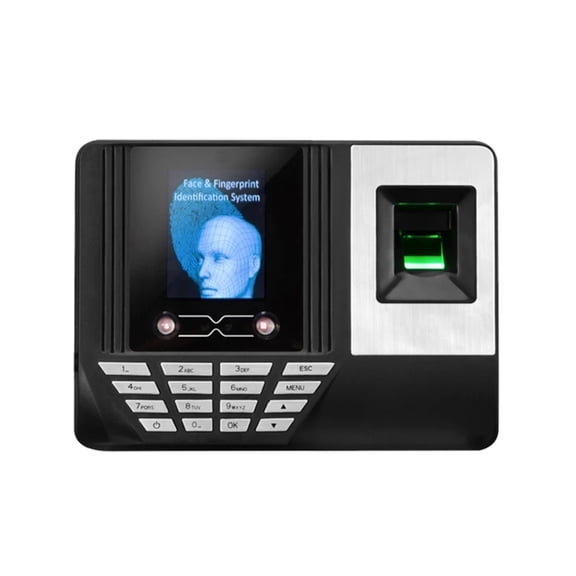 Intelligent attendance machine face and fingerprint recognition attendance machine U disk output without software Time Cl