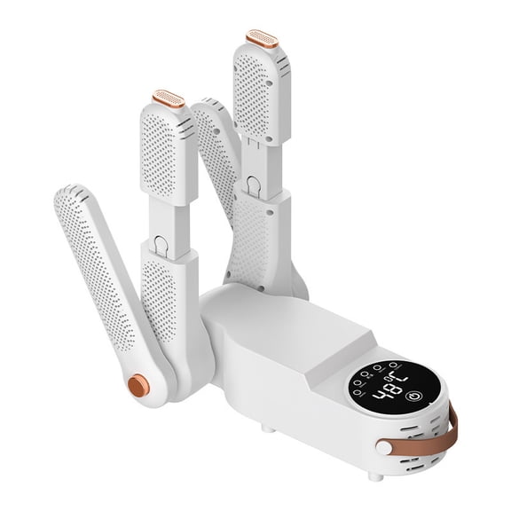 Intelligent constant temperature shoe dryer, automatic timing dual-arm shoe dryer, deodorization and sterilization, folding storage, fast drying.