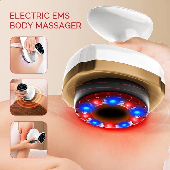 Intelligent electric massager-vacuum negative pressure, heating suction cup scraper