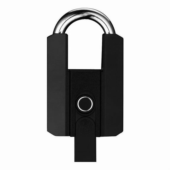 Intelligent fingerprint padlock drawer storage cabinet waterproof and rust proof Bluetooth lock anti-theft lock large lock head fingerprint padlock