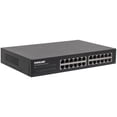 thumbnail image 1 of 24-Port Gigabit Ethernet Switch 24 x 10/100/1000 Mbit/s RJ45-Ports IEEE 802.3az Energy Efficient Ethernet Desktop 19" Rackmount Metal, 1 of 9