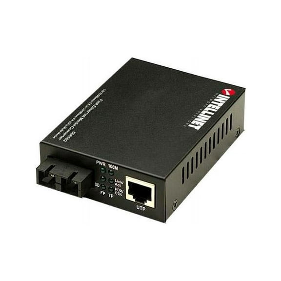Intellinet 506502 Ethernet Media Coverter SC