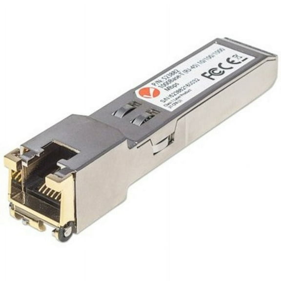 Intellinet Gigabit RJ45 Copper SFP Transceiver Module | Equivalent to the Cisco GLC-T | NDAA-compliant