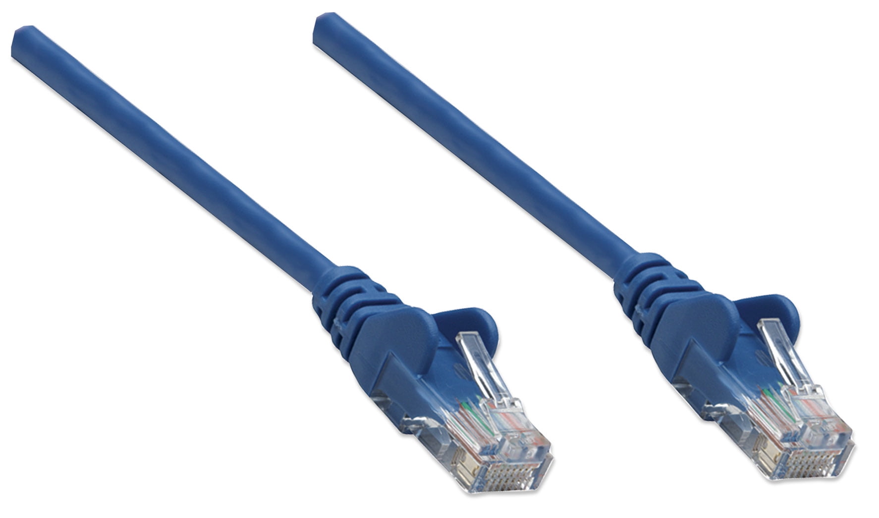 Intellinet Network Cable, Cat6, UTP, 100% Copper, 14 ft., Blue