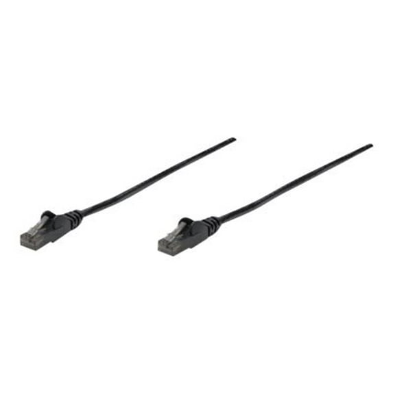 Intellinet Network Cable, Cat6, UTP, 100% Copper, 3 ft., Black