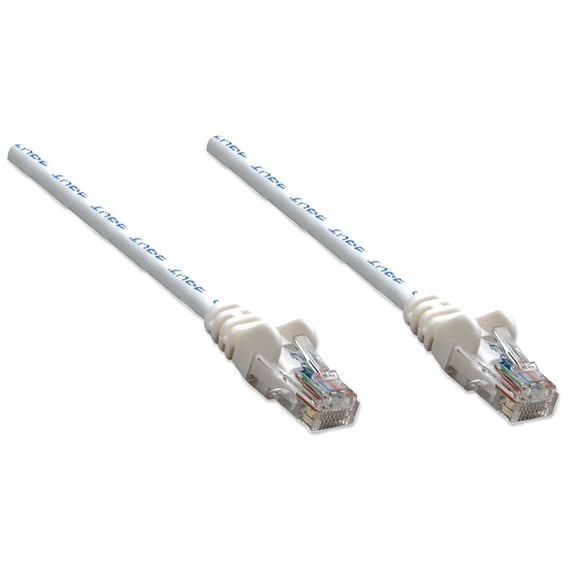 Intellinet Network Cable, Cat6, UTP, 100% Copper, 50 ft., White