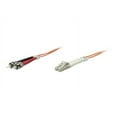 thumbnail image 1 of Intellinet Fiber Optic Patch Cable, OM1, LC/ST, 1m, Orange, Duplex, Multimode, 62.5/125 ��m, LSZH, Fibre, Lifetime Warranty, Polybag - Patch cable - ST multi-mode (M) to LC multi-mode (M) - 1 m - fiber optic - duplex - 62.5 / 125 micron - orange, 1 of 5