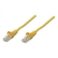thumbnail image 1 of Intellinet - Patch cable - RJ-45 (M) to RJ-45 (M) - 98 ft - UTP - CAT 5e - molded, snagless - yellow, 1 of 3