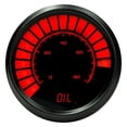 thumbnail image 1 of Intellitronix ITLB9114R 2.063 in. 0-80 PSI Analog Bargraph Oil Press Gauge, Red, 1 of 3