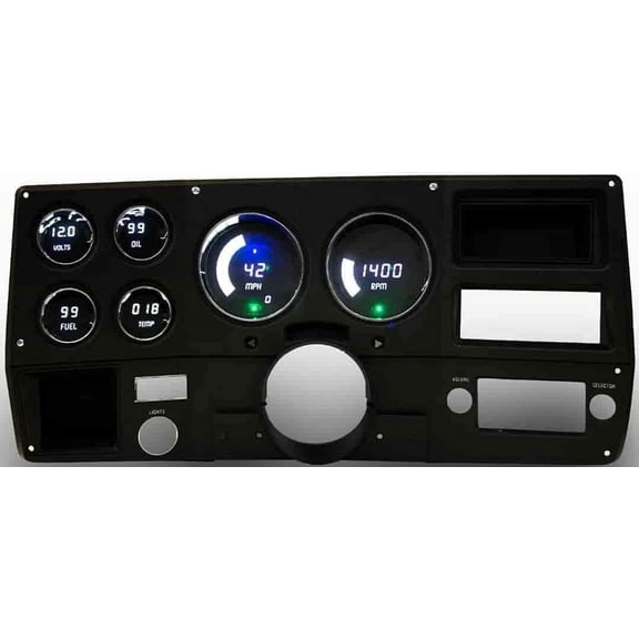 Intellitronix DP6004W LED Digital Replacement Gauge Panel 1973-87 Chevy Truck