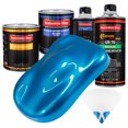 thumbnail image 1 of Intense Blue Metallic Quart URETHANE BASECOAT CLEARCOAT Car Auto Body Paint Kit, 1 of 6