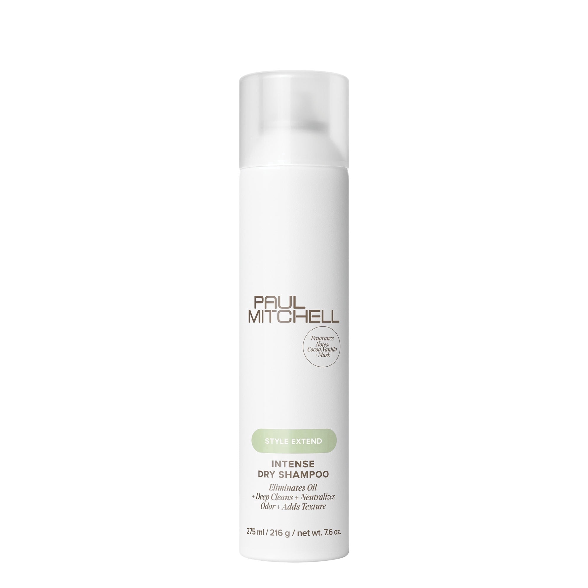 Paul Mitchell Intense Dry Shampoo, Eliminates Oil + Deep Cleans, For All Hair Types, 7.6 oz