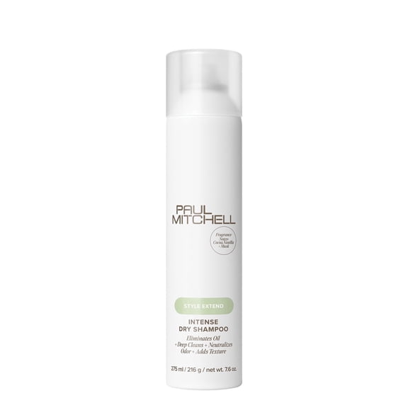 Paul Mitchell Intense Dry Shampoo, Eliminates Oil + Deep Cleans, For All Hair Types, 7.6 oz