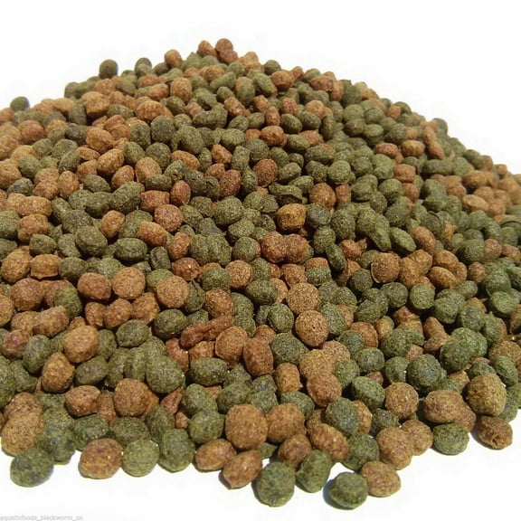 Intense GROWTH & Intense COLOR Enhancing KOI & Pond Pellets (Apx 8mm-5/16")…5-lbs