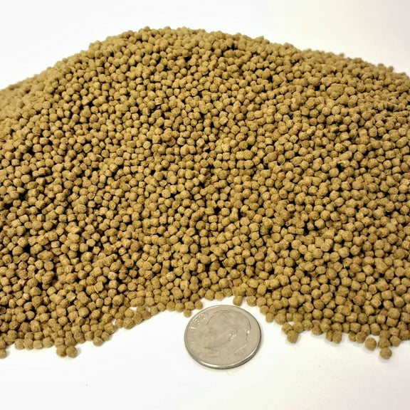 Intense Growth Baby Koi & Pond Fish Floating Pellets (Apx 2mm-1/16")10-lbs