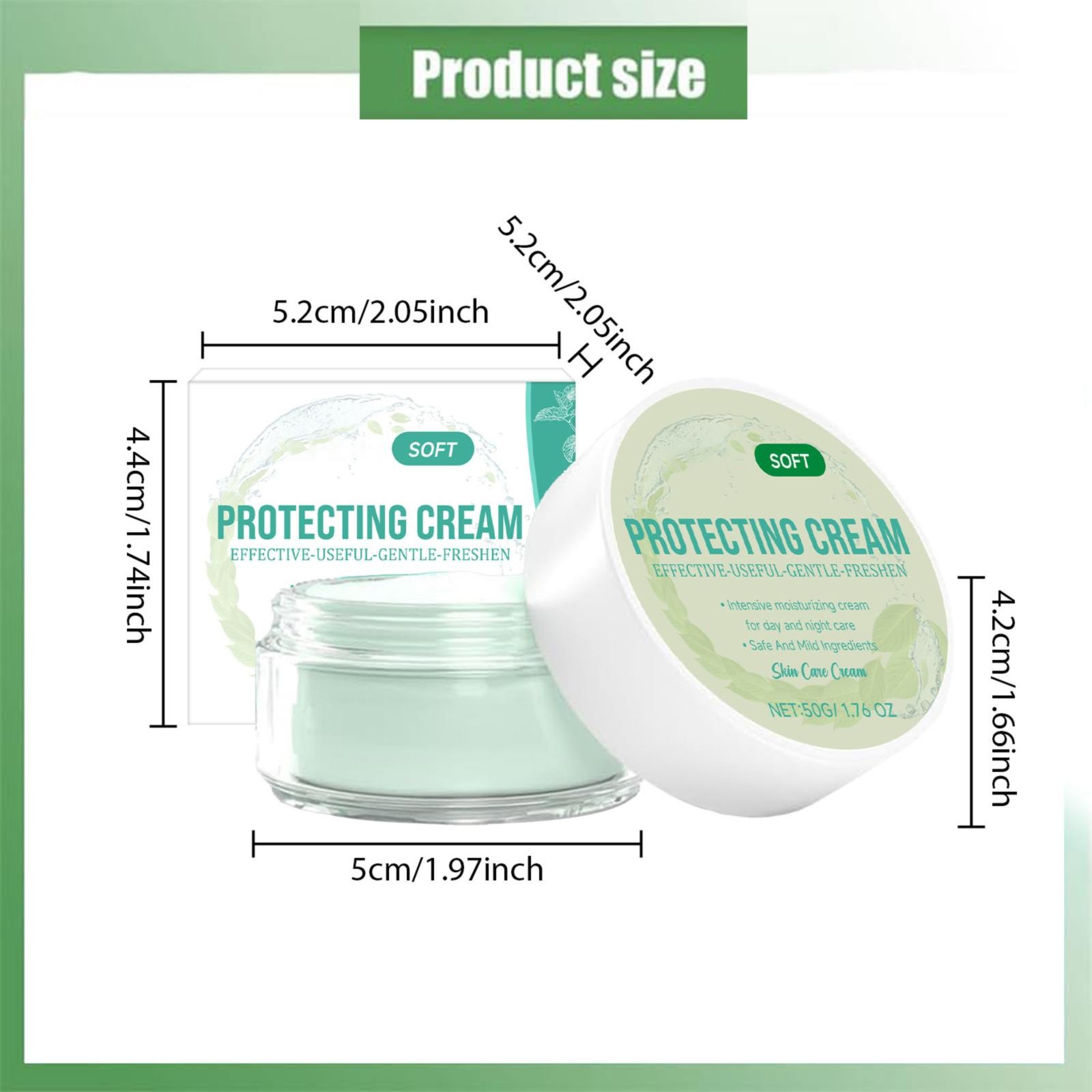 Intense Hydration Moisturizer for Face and Body, Spiruskin 50G Normal