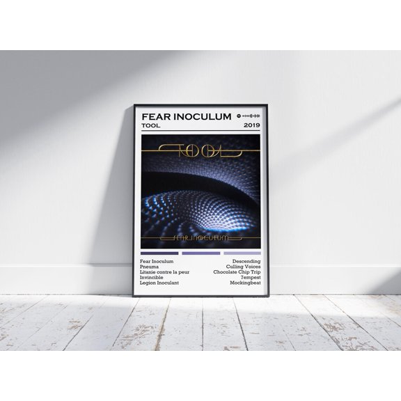 Intense Metal Core Hourglass Geometric Future Music Studio Wall Art, Unframed Poster