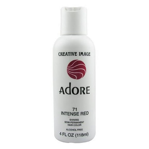 Intense Red Adore Semi-Permanent Haircolor # 71, 4 Oz, 2 Pack