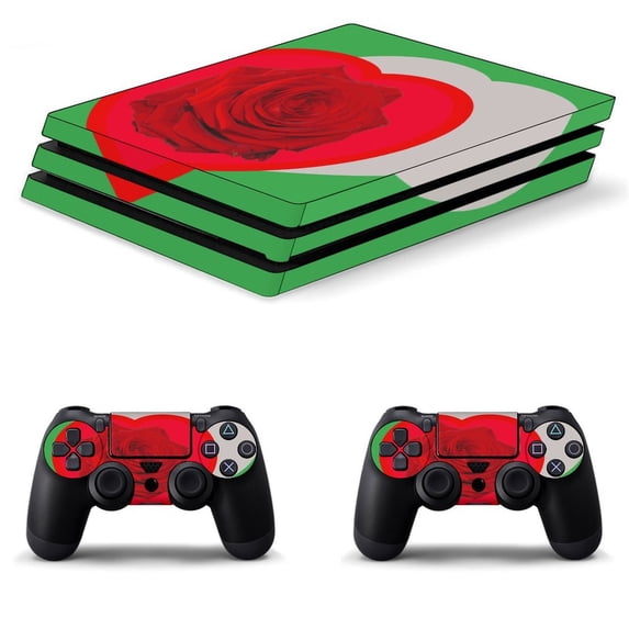 Intense, Rose PS4/PS4 Pro/PS4 Slim Skin Sticker For Console And Controller Skins