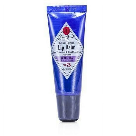 Intense Therapy Lip Balm SPF 25 - Black Tea and Blackberry by Jack Black for Men - 0.25 oz Lip Balm