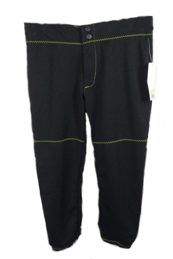 Intensity By Girl Softball Baseball Pants Black Yellow Style N5300Y