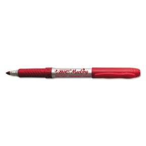 Intensity Fine Tip Permanent Marker, Fine Bullet Tip, Rambunctious Red, Dozen | Bundle of 5 Dozen