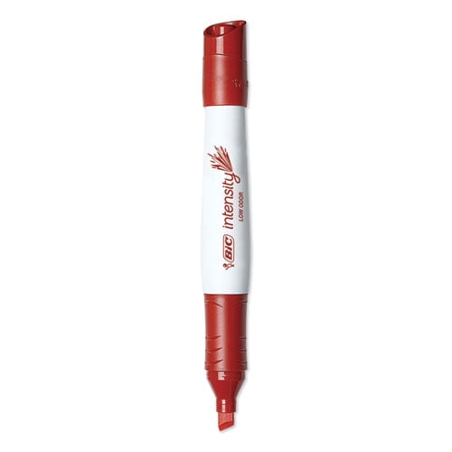 Intensity Low Odor Chisel Tip Dry Erase Marker, Extra-Broad Bullet Tip, Red, Dozen Intensity Low Odor Chisel Tip Dry Erase Marker, Extra-Broad Bullet Tip, Red, Dozen