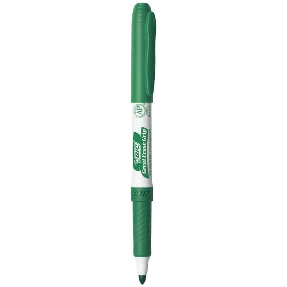 Intensity Low Odor Fine Point Dry Erase Marker, Fine Bullet Tip, Green, Dozen | Bundle of 5