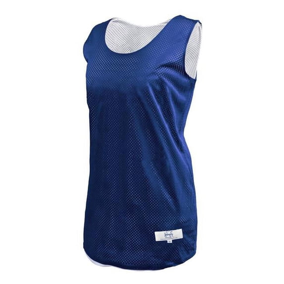 Intensity N2905466LRG Womens Polyester Tricot Reversible Tank Top, Royal & White - Large