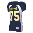 thumbnail image 1 of Intensity N3142065MED Men Football Game Jersey, Navy & White - Medium, 1 of 1