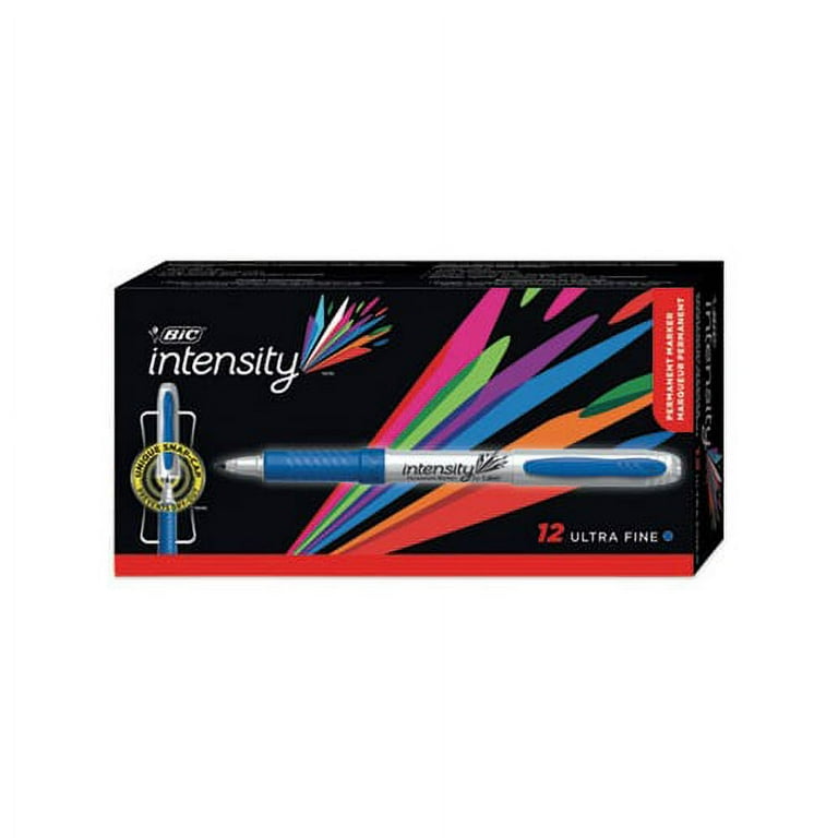 Intensity Ultra Fine Tip Permanent Marker, Extra-Fine Needle Tip, Deep Sea Blue, Dozen Intensity Ultra Fine Tip Permanent Marker, Extra-Fine Needle Tip, Deep Sea Blue, Dozen