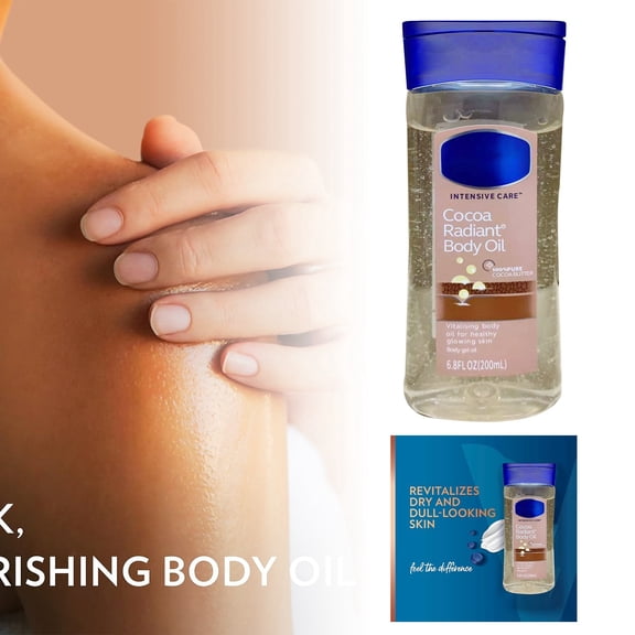 Intensive Care Cocoa For Glowing Skin 3 Body Gel Oil Body Oil Made From Pure Cocoa Butter+Supplemental Oil 200ml