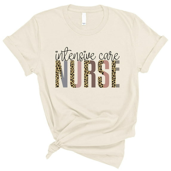 Intensive Care Nurse Shirt Unisex 4X-Large Natural