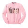 thumbnail image 1 of Intensive Care Nurse Sweatshirt Unisex Small Pink, 1 of 5